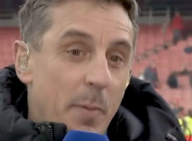 Video Gary Neville Makes Forfeit Revelation On Sky Sports