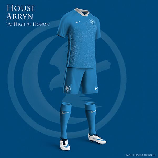 Game Of Thrones Nike Football Kit Designs