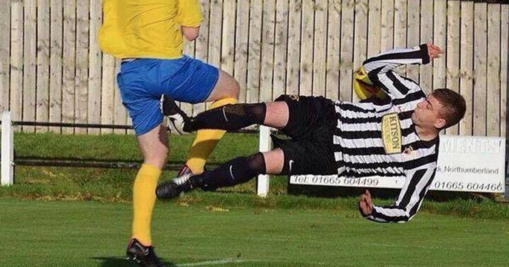 WATCH The Most Horrible Sunday League Tackles