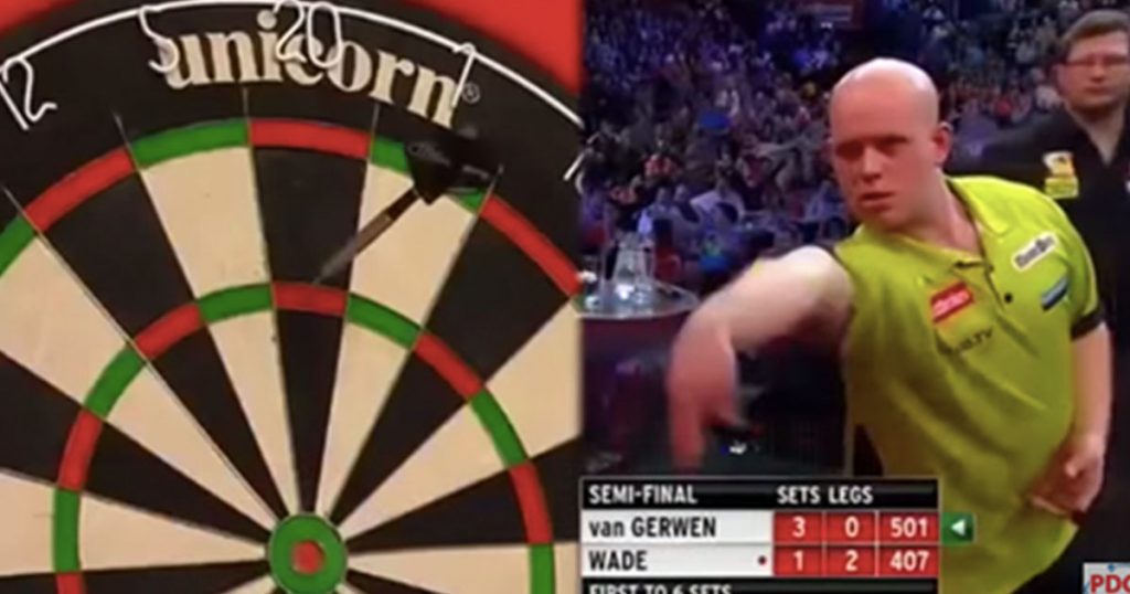 Michael van Gerwen Throws 17 Perfect Darts!