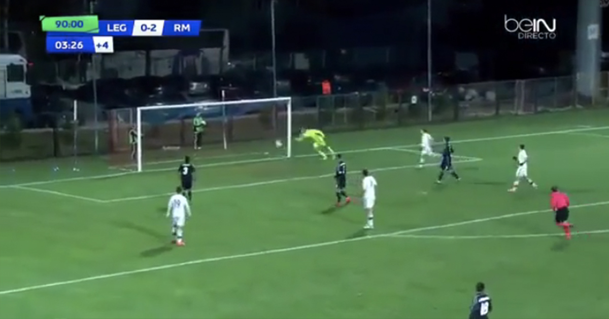 WATCH: Luca Zidane with one of the worst goalkeeping HOWLERS we've seen ...