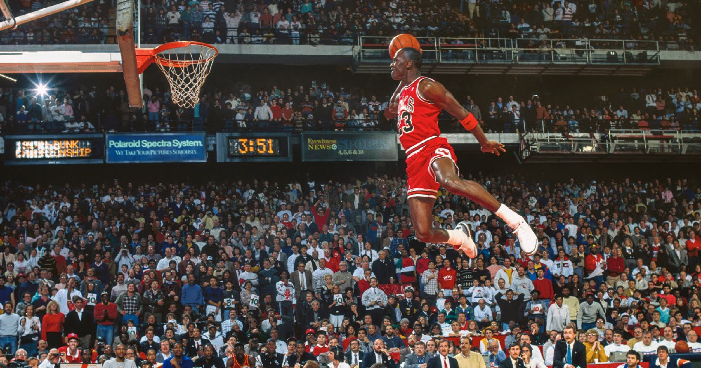 WATCH 1988 NBA Slam Dunk Contest Michael Jordan Vs Dominique Wilkins