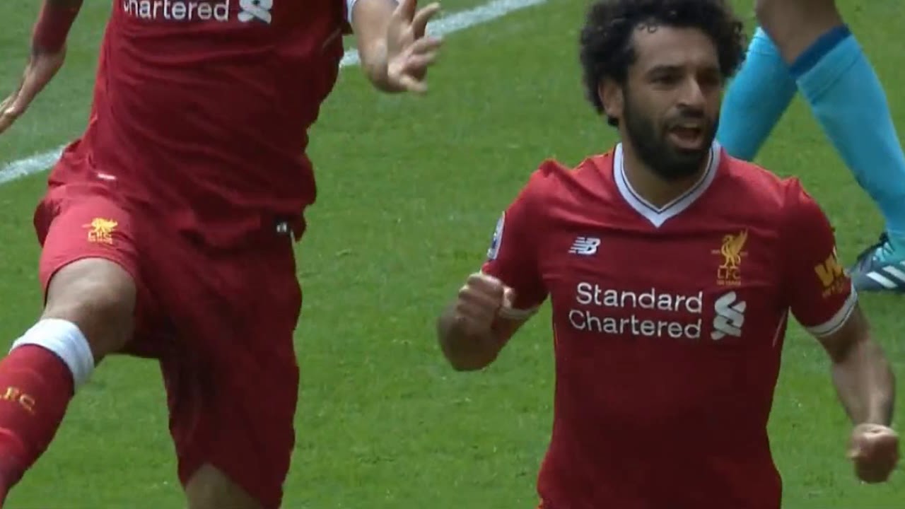 Watch Mohamed Salah Debut Goal For Liverpool