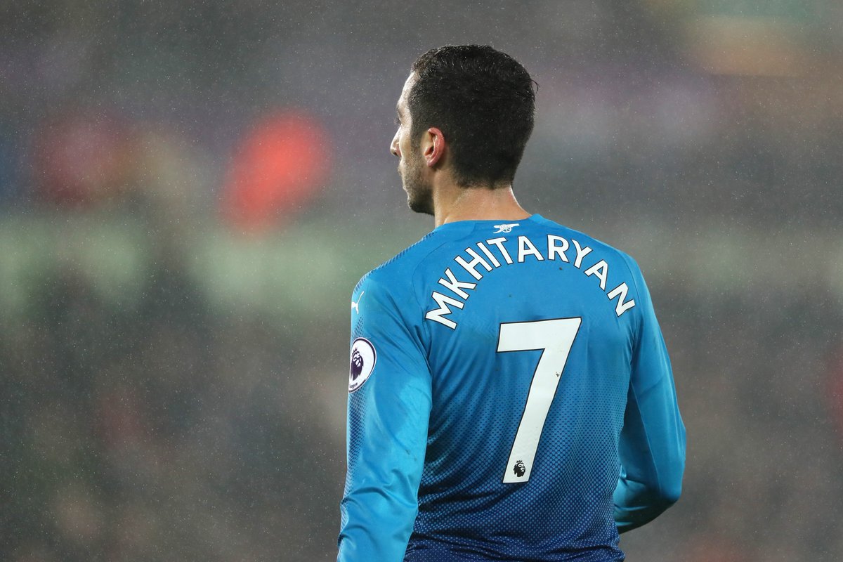 Henrikh Mkhitaryan shirt number revealed