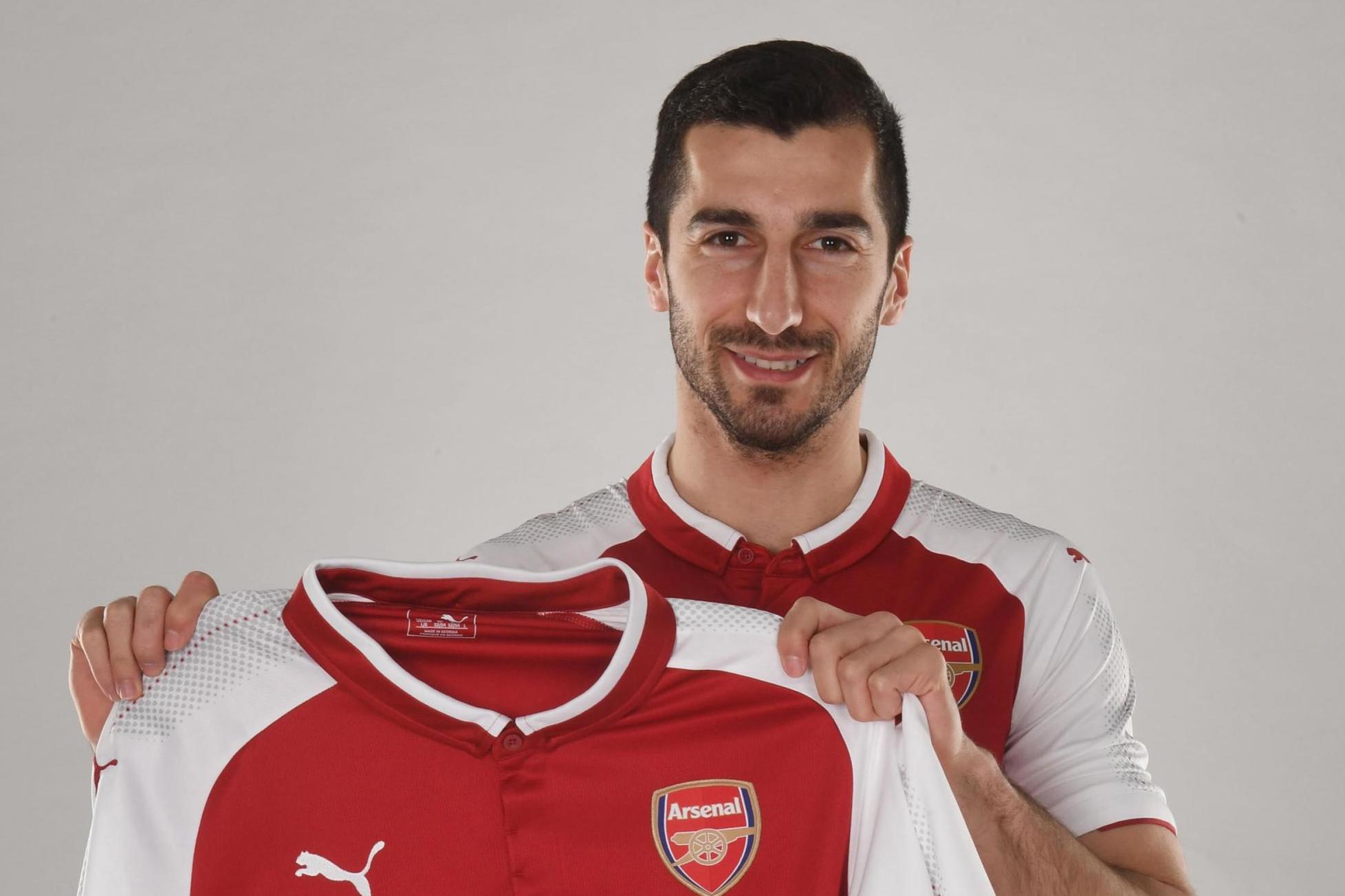 Mkhitaryan dons odd shirt number in Europe