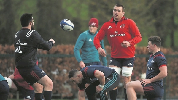 Jack O'Donoghue and Joey Carbery in Munster team to face Edinburgh