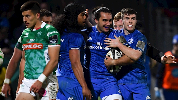 Last-gasp try gives Benetton draw at Leinster