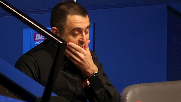 Ronnie O'Sullivan on his defeat: 'I was struggling to stay awake'