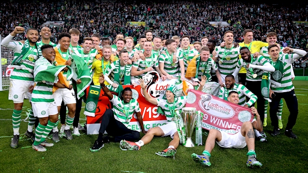 Pictures: Celtic collect eighth Premiership title in a row