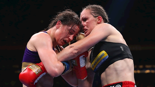 Katie Taylor becomes undisputed lightweight champion after all-action classic against Delfine Persoon