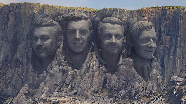 Antrim cliffs become ‘Mount Rushmore of golf’ ahead of The Open