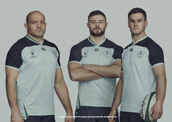 Here's the jersey Ireland will be wearing at the 2019 Rugby World Cup