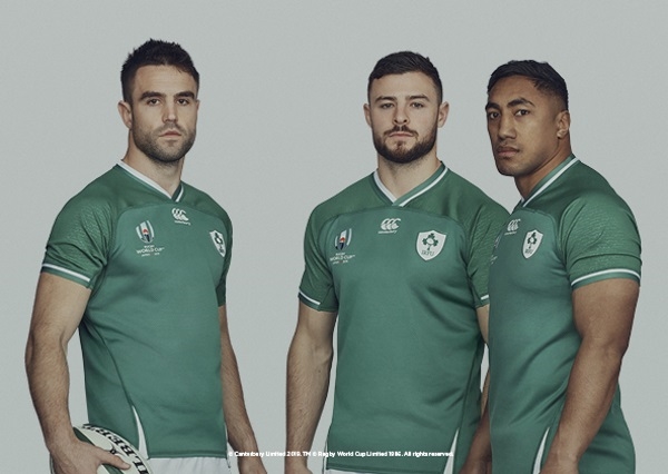 Here's the jersey Ireland will be wearing at the 2019 Rugby World Cup