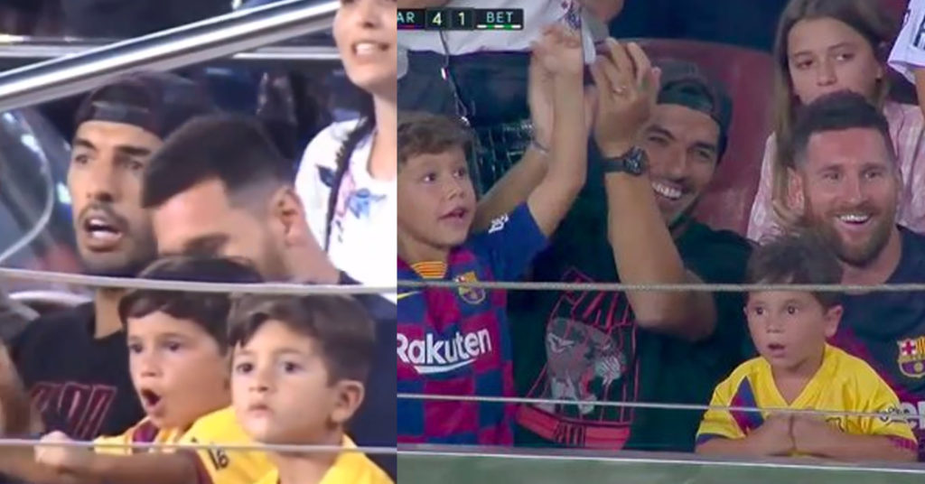 WATCH: Mateo Messi Celebrates Barcelona Miss