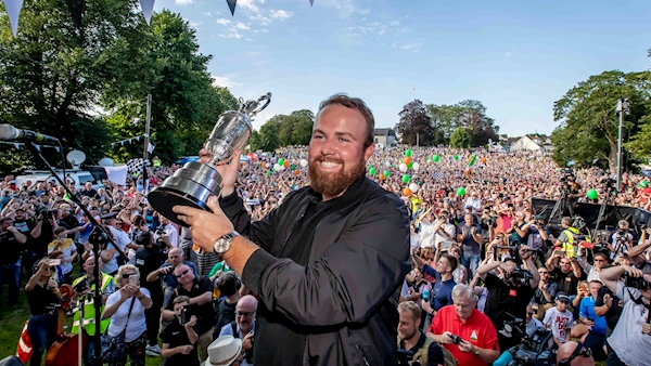 'Huge personal honour' as Shane Lowry named AGW's Golfer of the Year