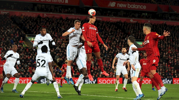 Liverpool made to work by West Ham to equal Premier League record