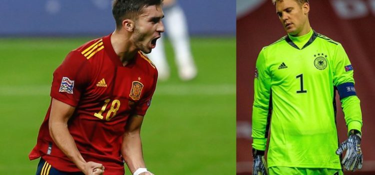 WATCH: All 6 Goals From Spain’s Hammering Of Germany In The Nations League