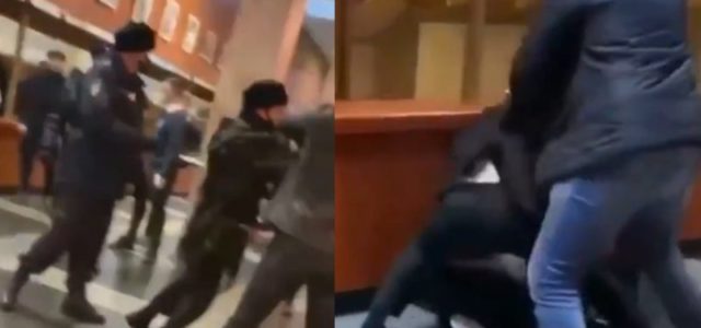 VIDEO: Russian MMA Heavyweight Hospitalized After Vicious Sucker-Punch By UFC Fighter