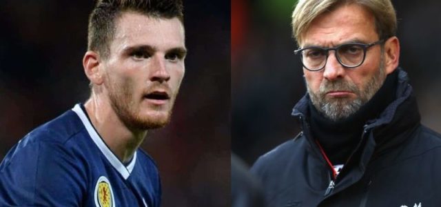 Liverpool’s Defensive Troubles Worsen As Robertson Picks Up Injury On International Duty