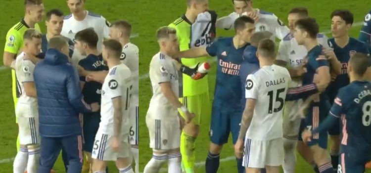 VIDEO: Arsenal Fans Furious With Granit Xhaka For Doing This At FT