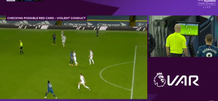 VIDEO: Nicolas Pepe Gets Straight Red For Headbutting Leeds Player