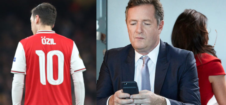 Piers Morgan Calls Mesut Ozil A D*ck In Twitter Row