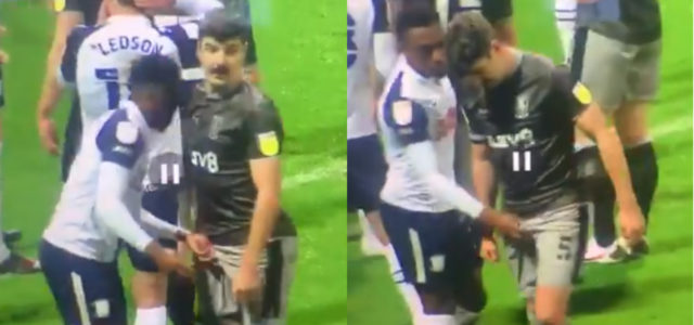 VIDEO: Preston Defender Grabs Opposing Player By The Balls