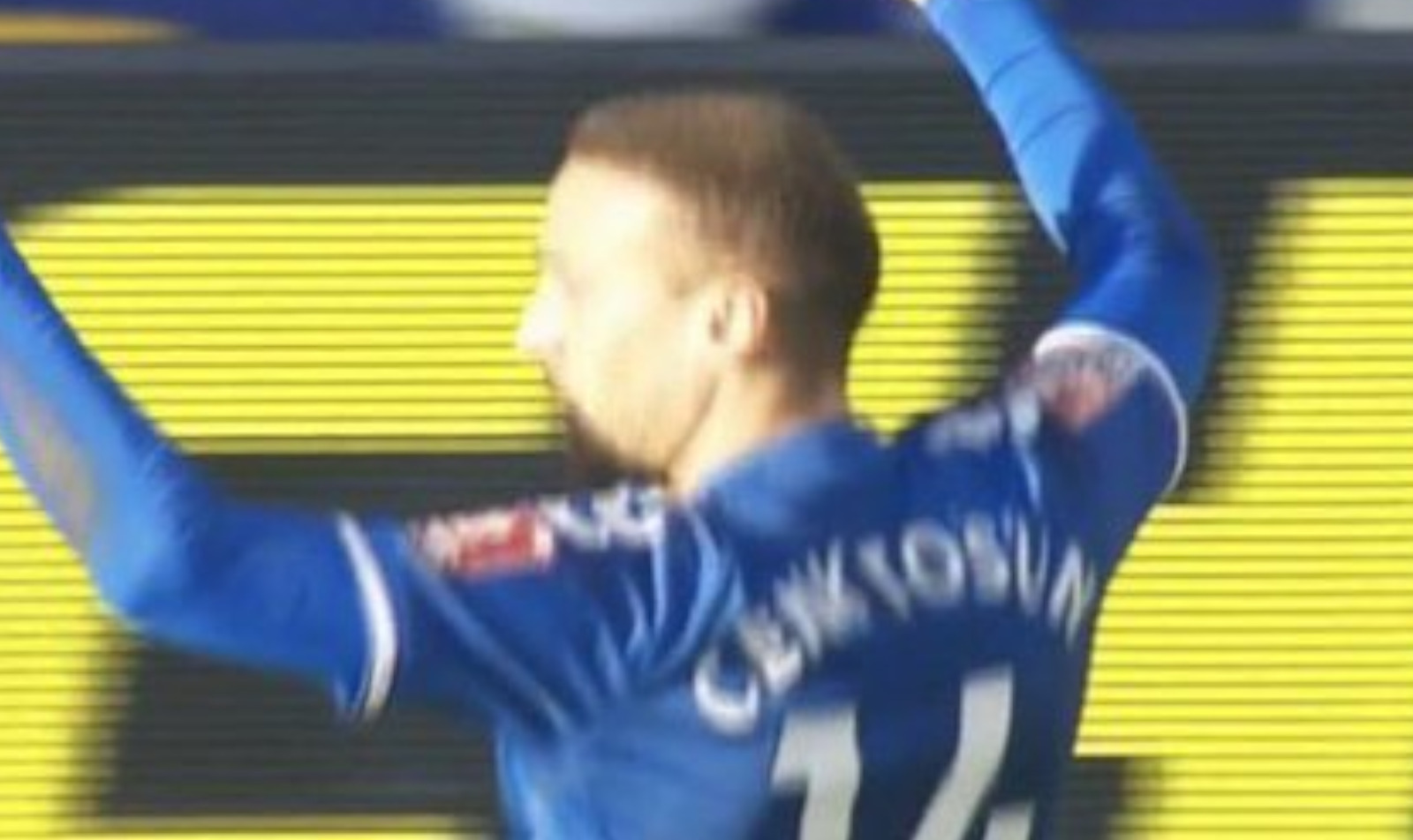 Everton player accused of using 'fascist salute' during ...