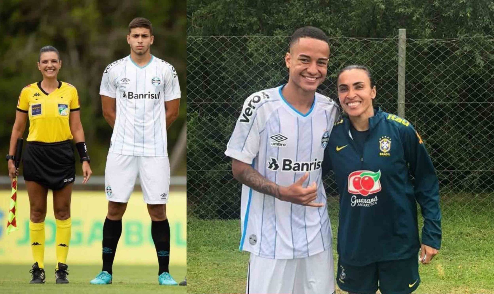 Gremio U16 teenagers beat Brazil Women's national team and 6x World's Best  Player Marta 6-0 - Football