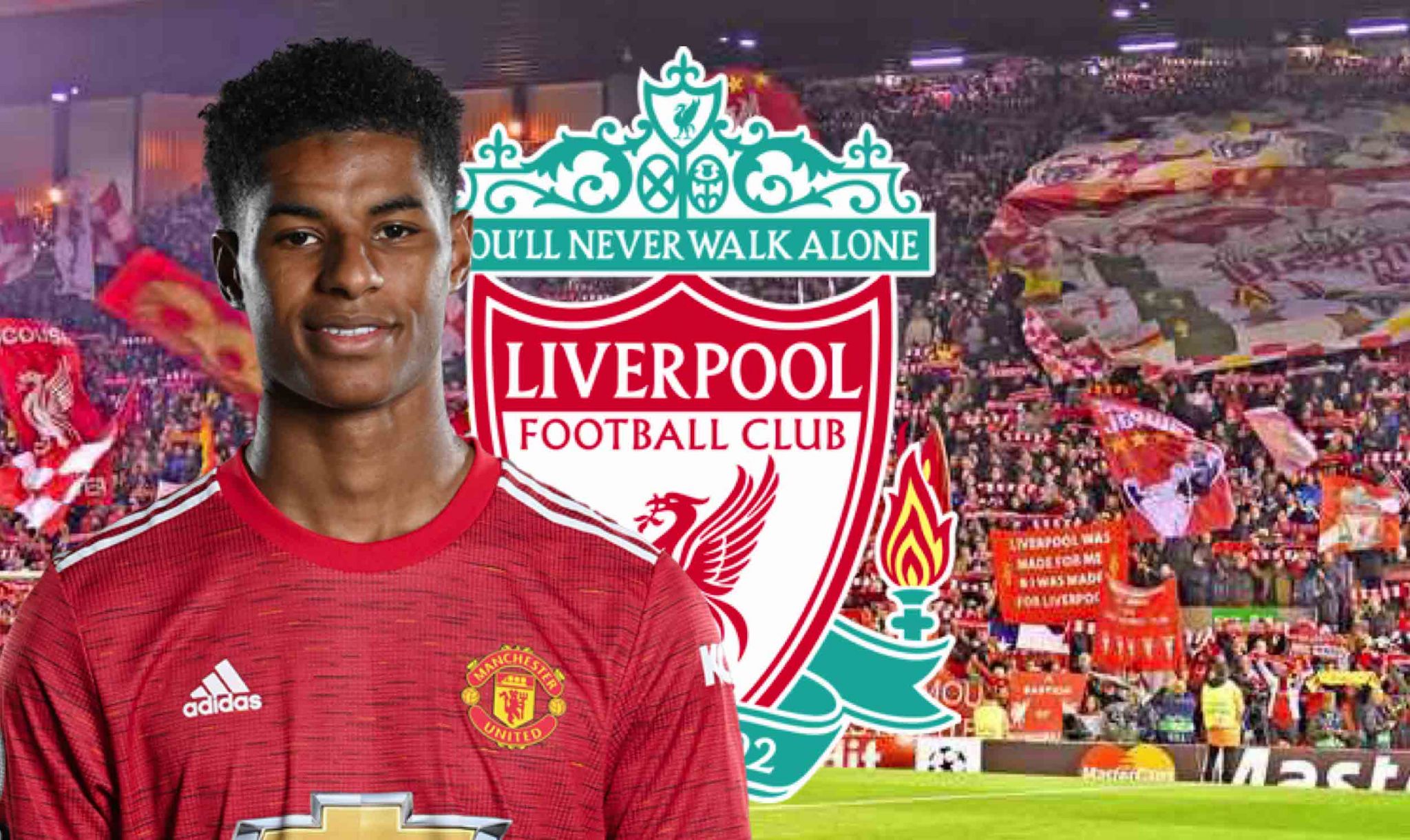 Liverpool fans suggest hanging Marcus Rashford banner at Anfield in ...