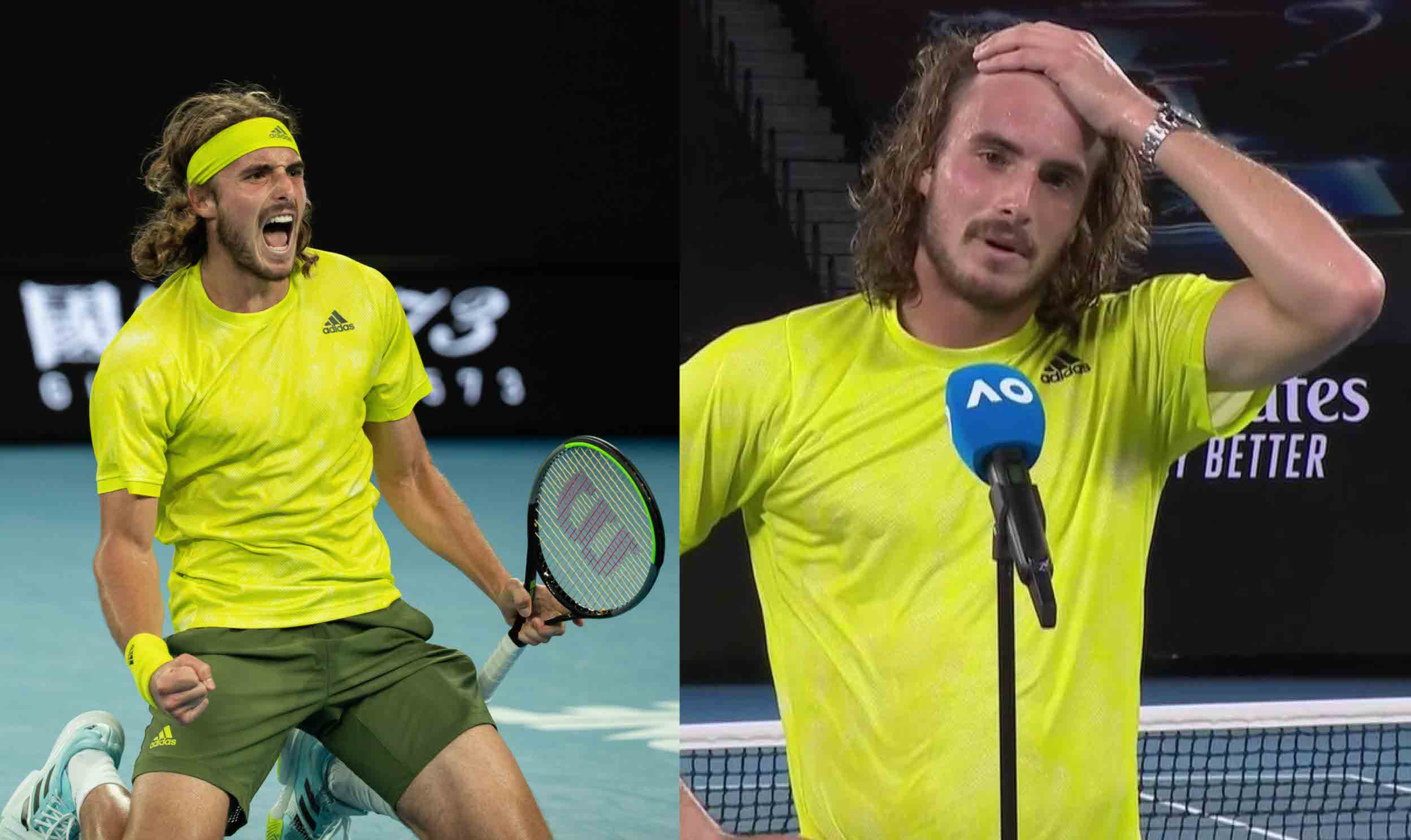 Stefanos Tsitsipas pulls off huge comeback to beat Rafael Nadal at the Australian Open