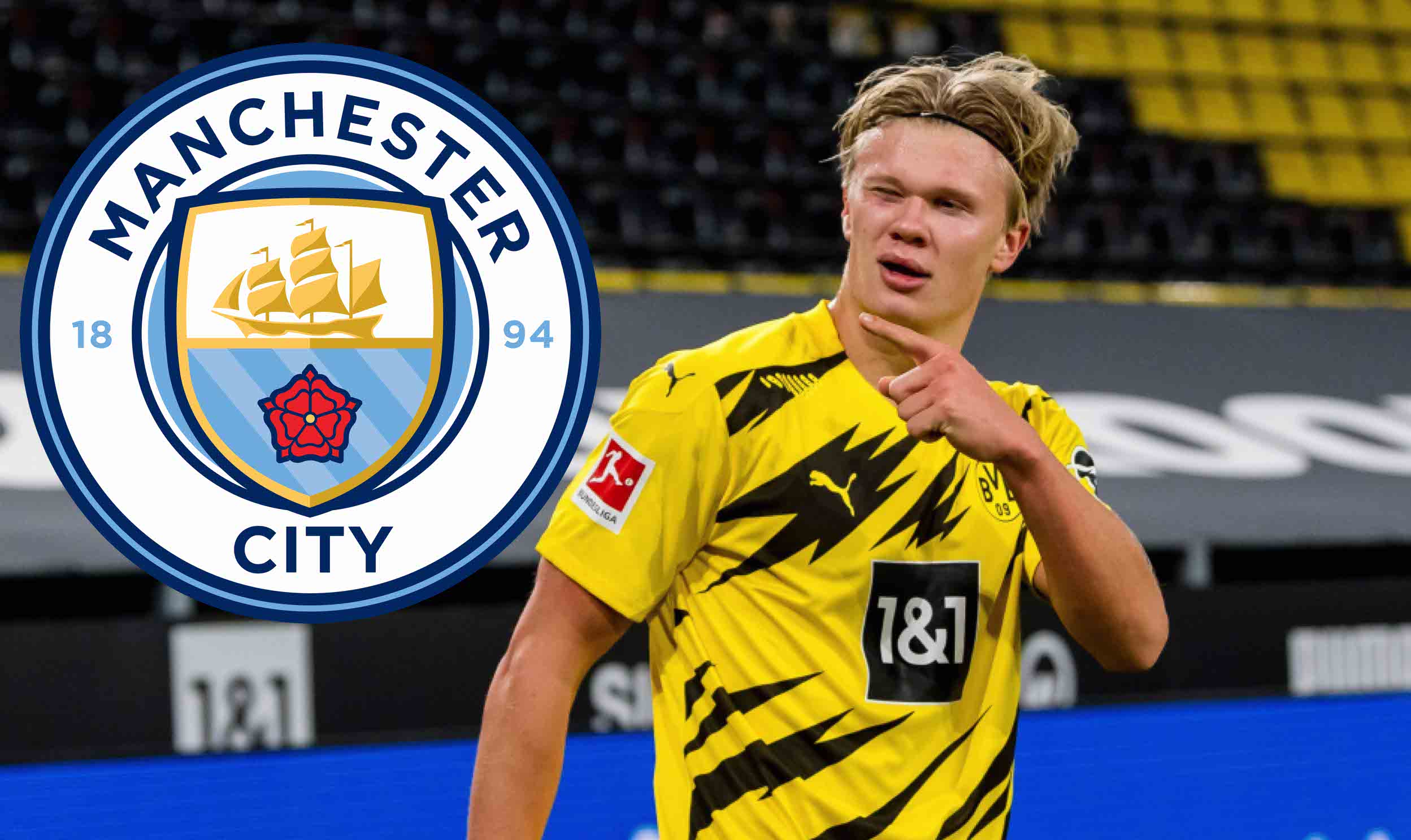 Manchester City prepared to pay €30+ million more than Haaland's asking