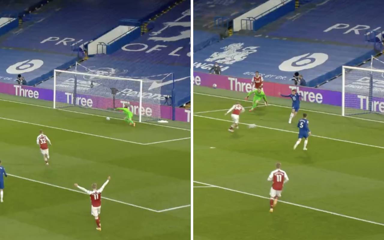 Video) Jorginho with an Absolute Howler to Give Arsenal the lead