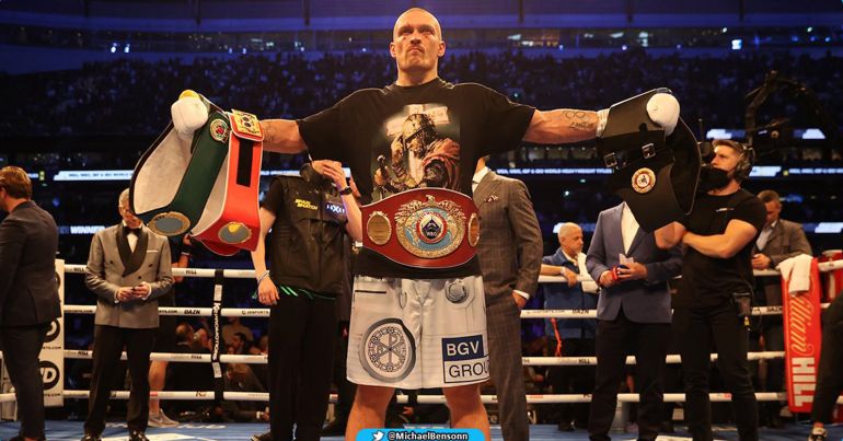 Oleksandr Usyk Is The New Heavy Weight Champion Of The World