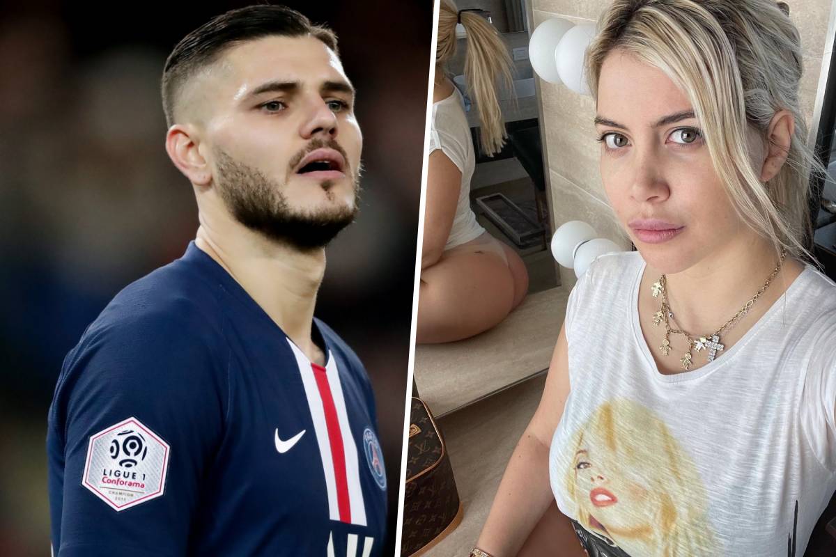 Controversial WAG Wanda Nara suffers embarrassing nip slip on Instagram  live, does not notice for almost a minute