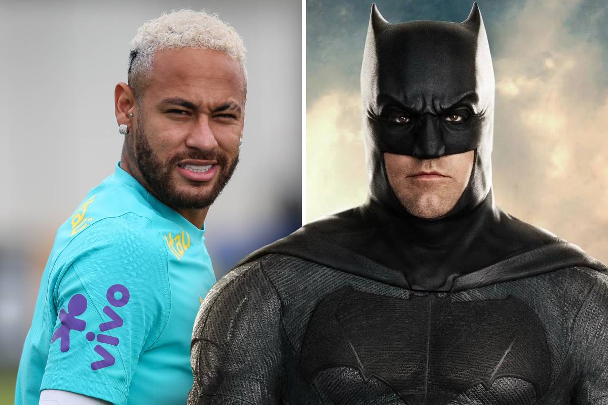Photo) Neymar unveils poor attempt at Batman hairstyle in Brazil training