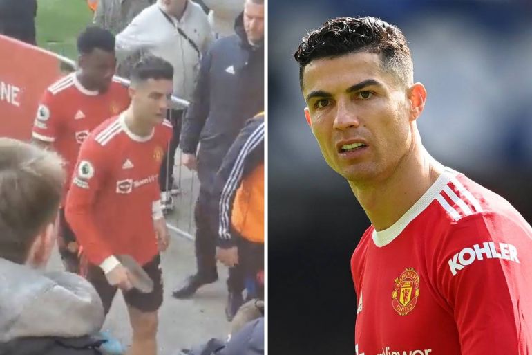 (Videos) NEW angles emerge of Cristiano Ronaldo phone smashing