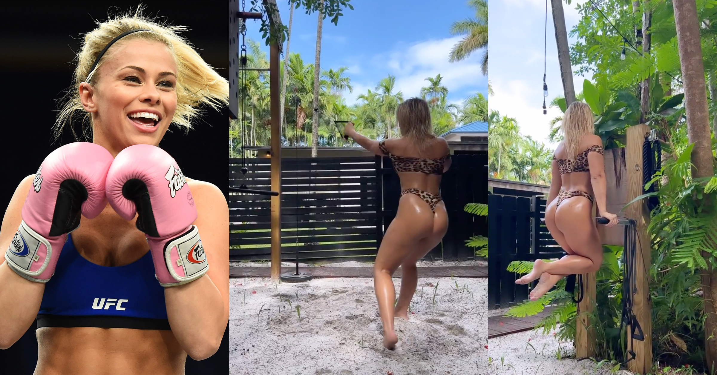 The 28 year former UFC Fighter Paige VanZant is still keeping herself in se...