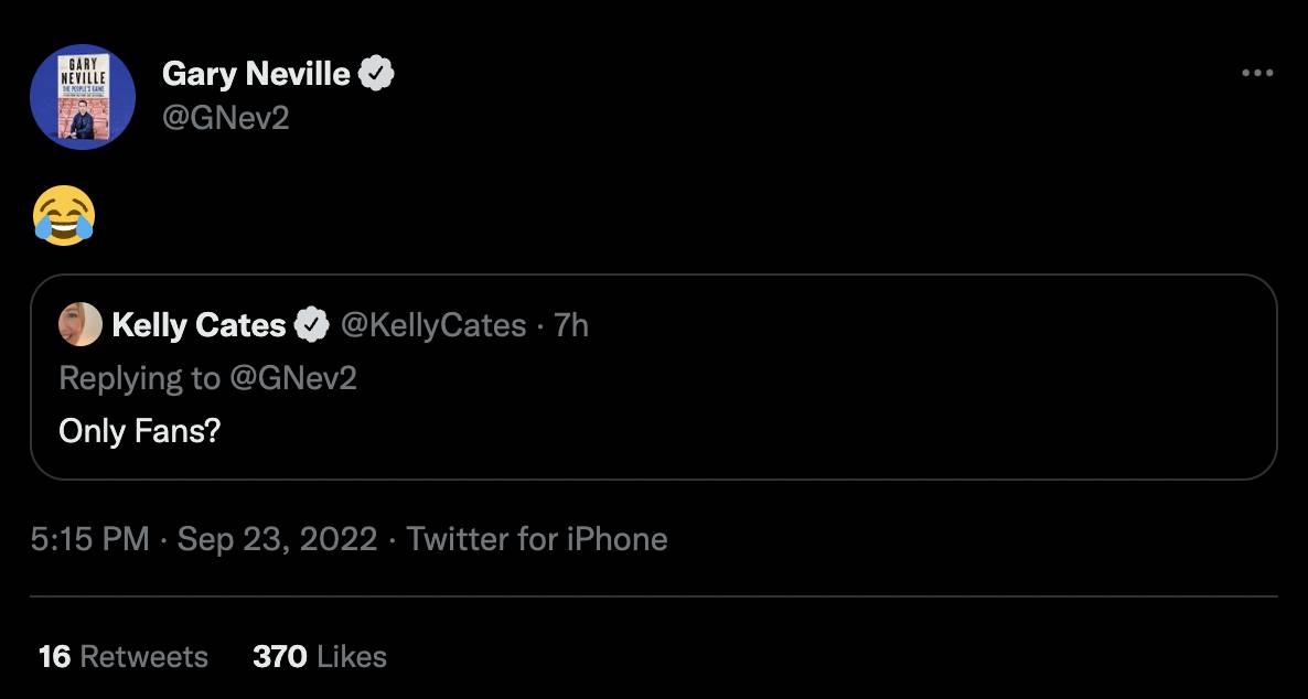 Is Gary Neville set to do the impossible... and start an OnlyFans?!