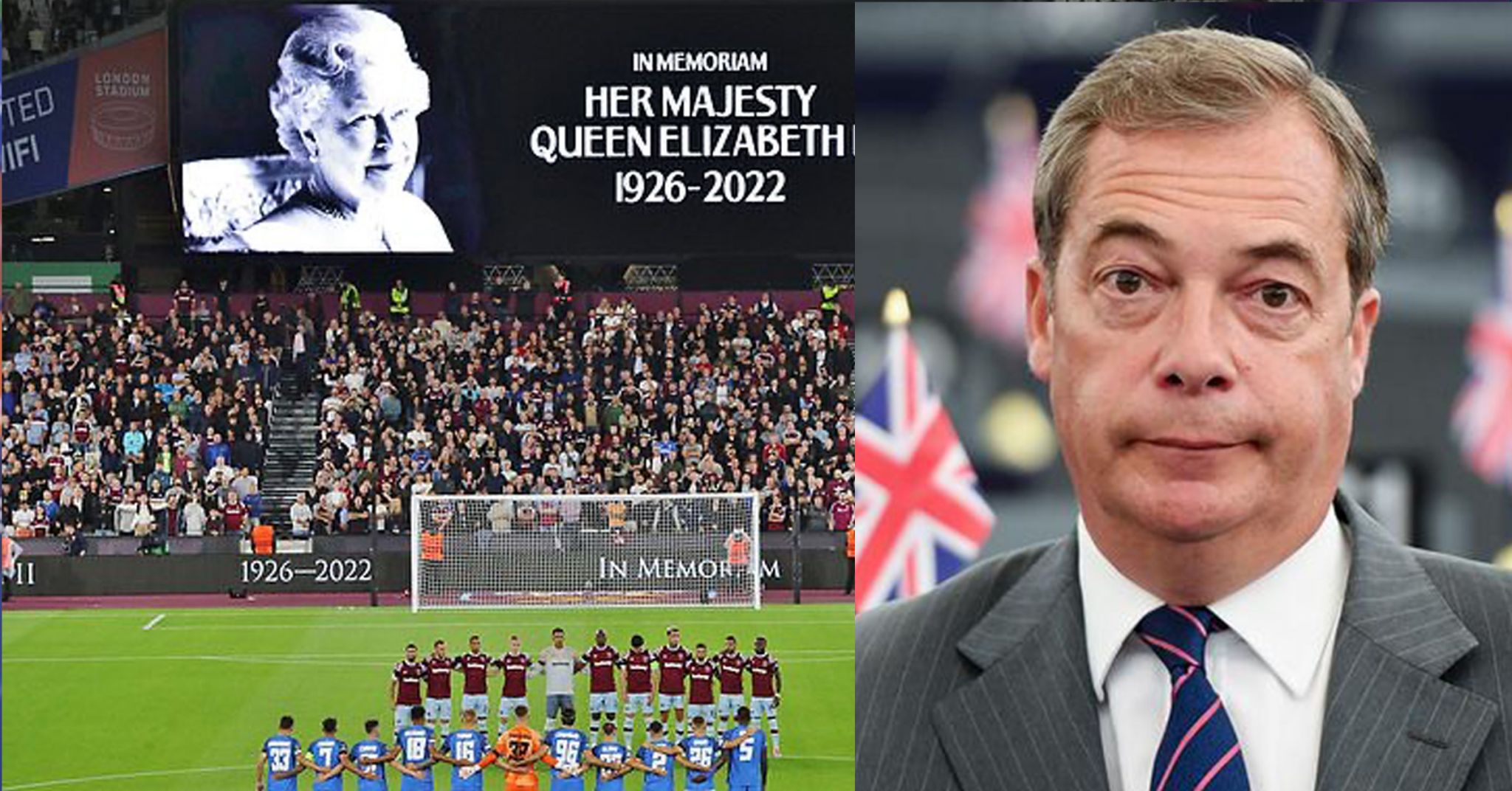 Nigel Farage calls for the English clubs to leave the Champions League