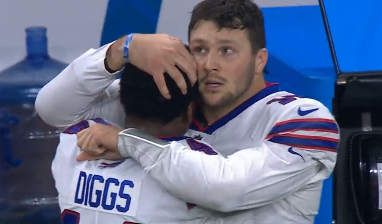 Bills' Josh Allen has 1-word response to Stefon Diggs' 4-year extension 