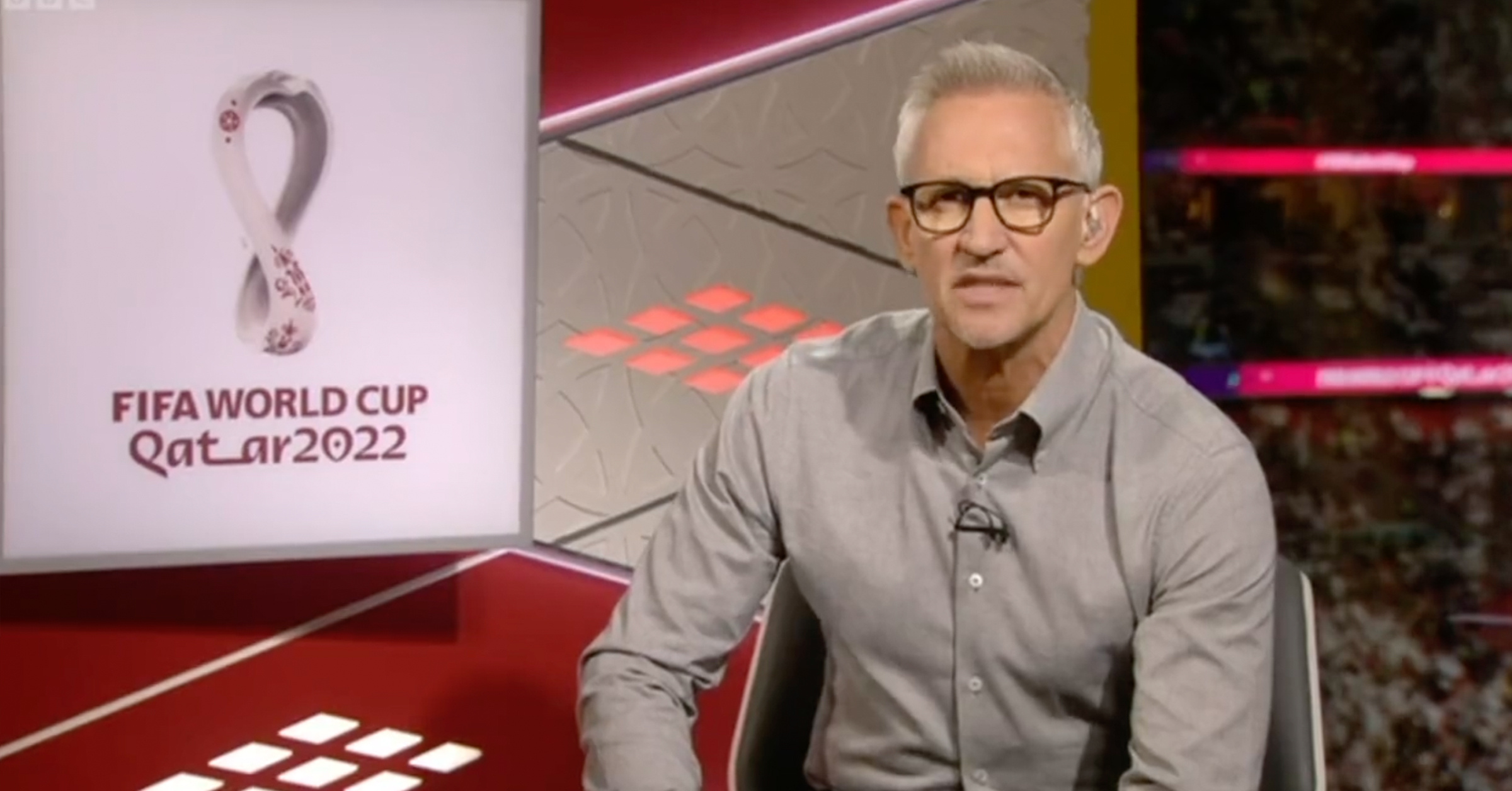 Gary Lineker applauded for his opening monologue of BBC's World Cup