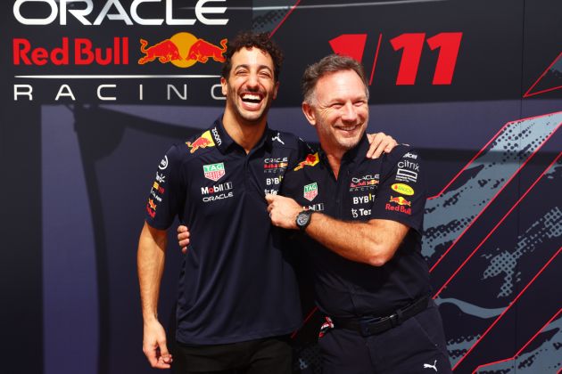 Daniel Ricciardo joins Red Bull