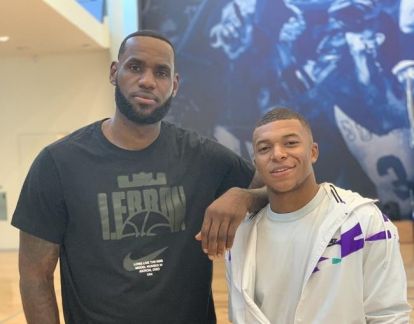 LeBron James praises Lionel Messi and Kylian Mbappe as 'two of the ...
