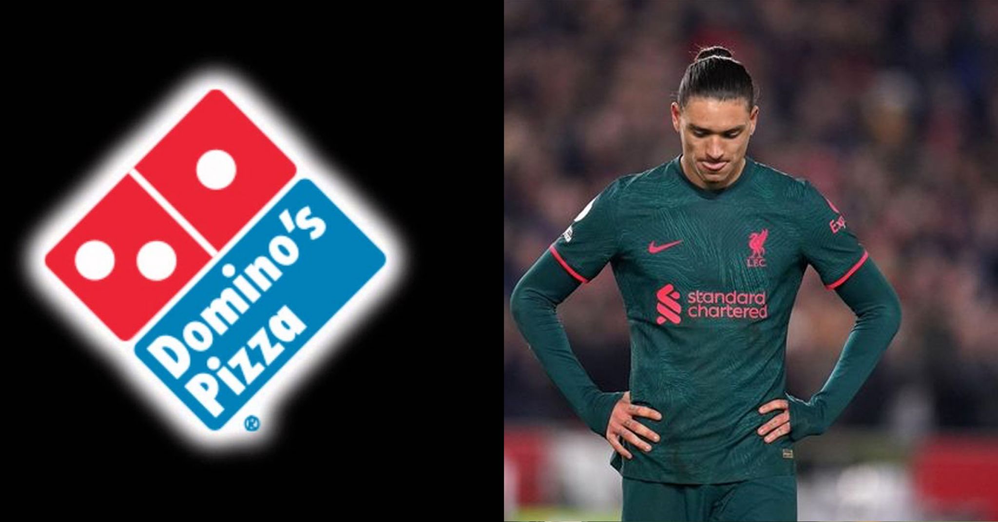 ⚠️ Dominos Pizza have just destroyed Liverpool & Darwin Nunez 🤣