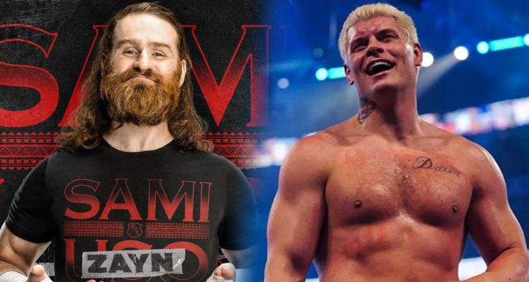 Cody Rhodes Shared A Nice Moment With Sami Zayn After Wwe Raw