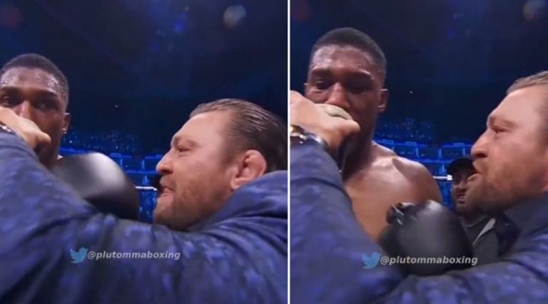 🤣 The Bizarre Moment Conor Mcgregor Made Anthony Joshua Drink His Stout 