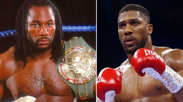 🚨 Lennox Lewis names ideal opponent for Anthony Joshua and explains ...