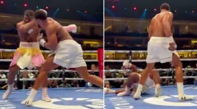 🎥 VIDEO: New ringside angle of Anthony Joshua's devastating KO of ...